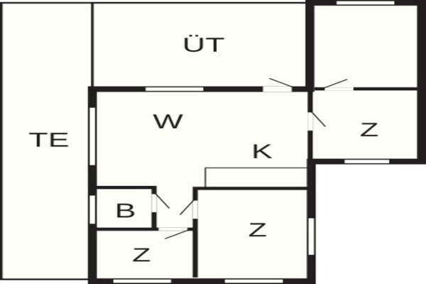 Foto van Kustparadijs in Vang -- By Traum Ferienwohnungen - Vakantiehuis in Hasle - FloorPlan