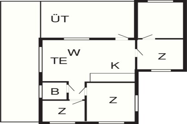 Foto van Kustparadijs in Vang -- By Traum Ferienwohnungen - Vakantiehuis in Hasle - FloorPlan