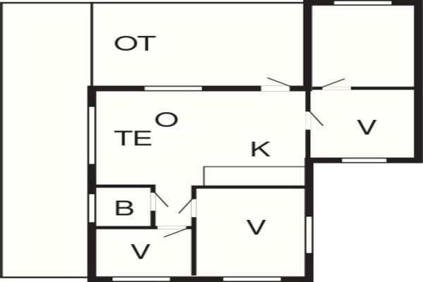 Foto van Kustparadijs in Vang -- By Traum Ferienwohnungen - Vakantiehuis in Hasle - FloorPlan