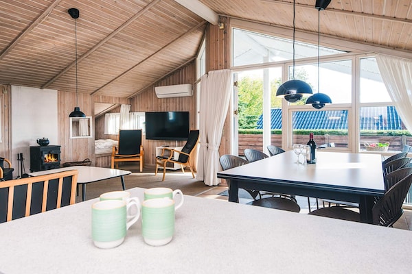 Foto van Zeeparadijs met open terras - Vakantiehuis in Bjert - Indoor