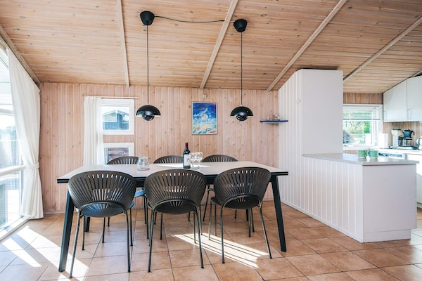 Foto van Zeeparadijs met open terras - Vakantiehuis in Bjert - Indoor