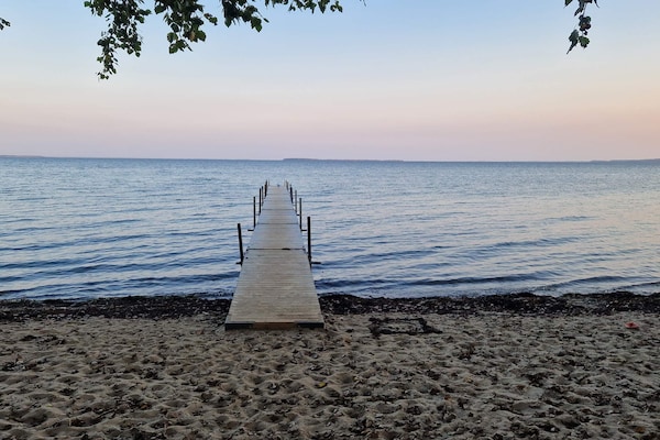 Foto van Zeeparadijs met open terras - Vakantiehuis in Bjert - WaterView