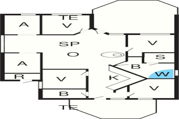 Foto van 12 persoons vakantie huis in Otterndorf - Vakantiehuis in Ottendorf - FloorPlan