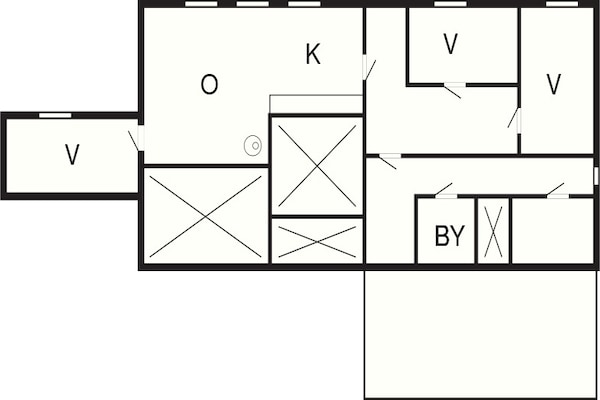 Foto van 6 persoons vakantie huis in Farstad-By Traum - Vakantiehuis in Farstad - FloorPlan