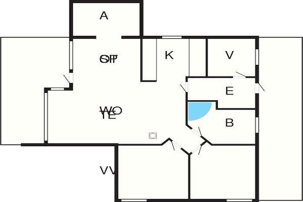 Foto van 6 persoons vakantie huis in Storvorde-By Traum - Vakantiehuis in Storvorde - FloorPlan