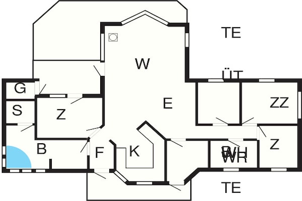 Foto van 10 persoons vakantie huis in Græsted-By Traum - Vakantiehuis in Græsted - FloorPlan