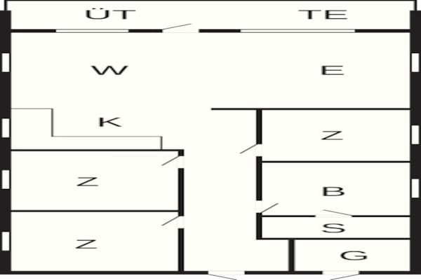 Foto van 6 persoons vakantie huis in Hemmet-By Traum - Vakantiehuis in Hemmet - FloorPlan