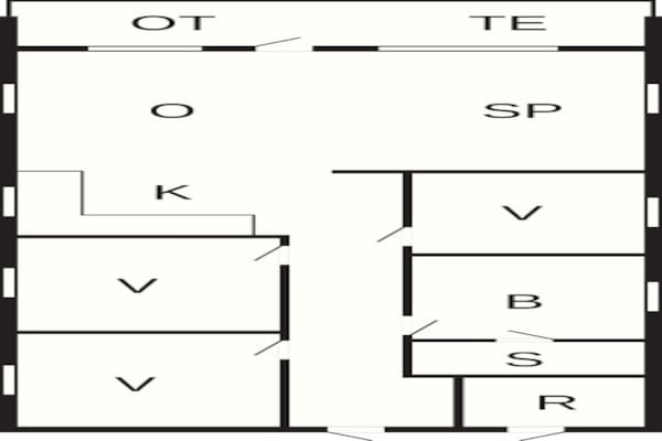 Foto van 6 persoons vakantie huis in Hemmet-By Traum - Vakantiehuis in Hemmet - FloorPlan