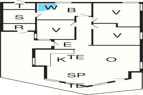 Foto van 6 persoons vakantie huis in Otterndorf - Vakantiehuis in Ottendorf - FloorPlan