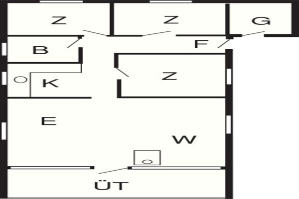 Foto van 6 persoons vakantie huis in Glesborg-By Traum - Vakantiehuis in Glesborg - FloorPlan