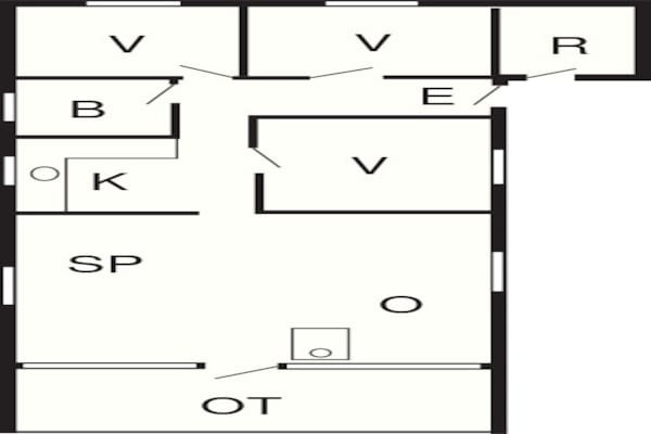 Foto van 6 persoons vakantie huis in Glesborg-By Traum - Vakantiehuis in Glesborg - FloorPlan
