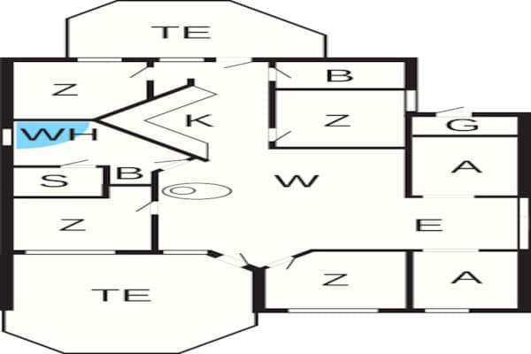 Foto van Vakantiehuis aan het water in Otterndorf - Vakantiehuis in Ottendorf - FloorPlan