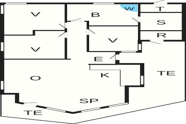 Foto van 6 persoons vakantie huis in Otterndorf - Vakantiehuis in Ottendorf - FloorPlan
