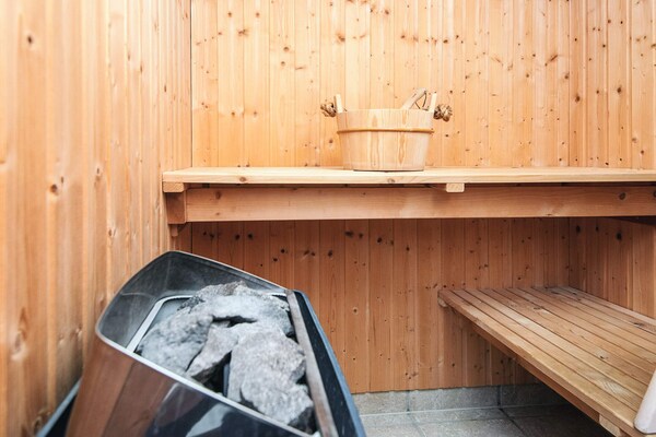 Foto van Luxe spa-retraite in Bork - Vakantiehuis in Hemmet - Sauna
