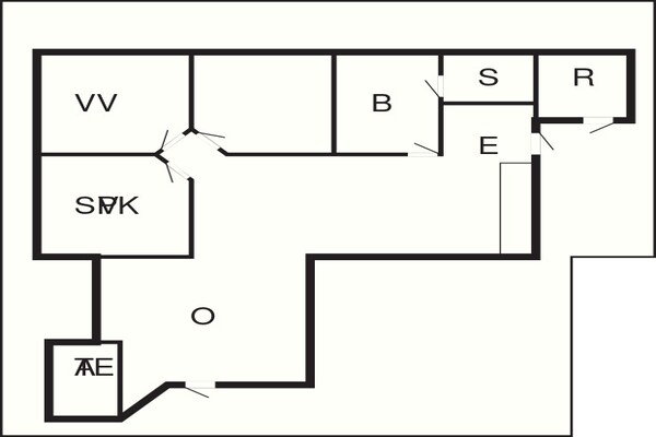 Foto van 6 persoons vakantie huis in Nørre Nebel-By Traum - Vakantiehuis in Nørre Nebel - FloorPlan