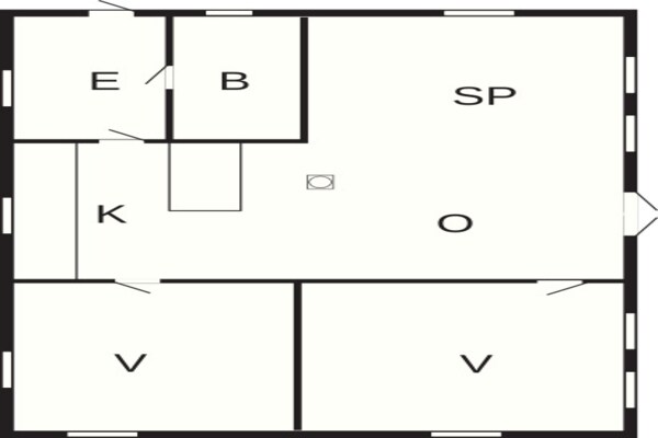 Foto van De charme van de kust in Aabenraa - Vakantiehuis in Aabenraa - FloorPlan