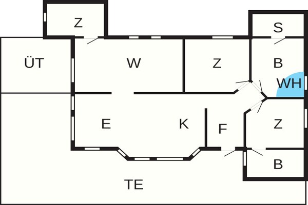 Foto van Luxe spa-retraite in Blavand - Vakantiehuis in Blåvand - FloorPlan
