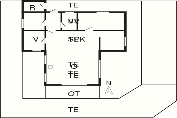 Foto van 6 persoons vakantie huis in Dronningmølle-By Traum - FloorPlan