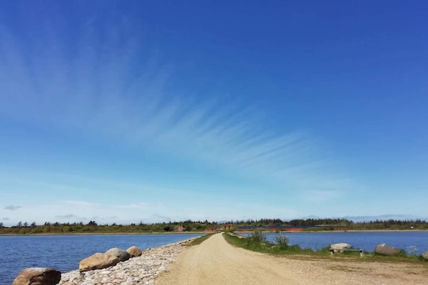 Foto van Afgelegen toevluchtsoord bij Lyngbo Heide - Vakantiehuis in Henne - WaterView