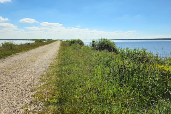 Foto van Afgelegen toevluchtsoord bij Lyngbo Heide - Vakantiehuis in Henne - WaterView