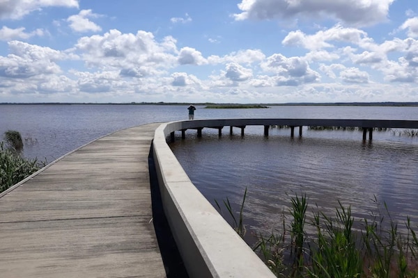 Foto van Afgelegen toevluchtsoord bij Lyngbo Heide - Vakantiehuis in Henne - WaterView