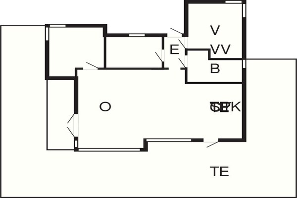 Foto van 7 persoons vakantie huis in Nordborg-By Traum - Vakantiehuis in Nordborg - FloorPlan