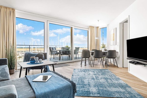 Foto van Modern vakantieappartement direct aan zee - Vakantiehuis in Wendtorf - Indoor
