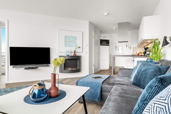 Foto van Modern vakantieappartement direct aan zee - Vakantiehuis in Wendtorf - Indoor