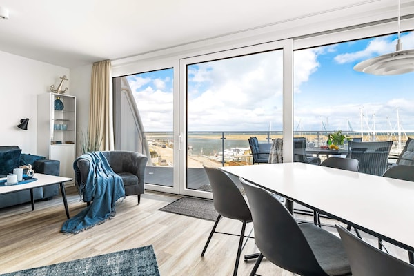 Foto van Modern vakantieappartement direct aan zee - Vakantiehuis in Wendtorf - Indoor