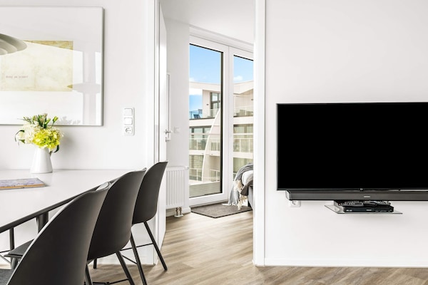 Foto van Modern vakantieappartement direct aan zee - Vakantiehuis in Wendtorf - Indoor