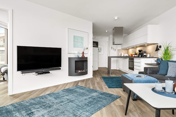 Foto van Modern vakantieappartement direct aan zee - Vakantiehuis in Wendtorf - Indoor