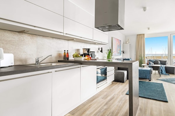 Foto van Modern vakantieappartement direct aan zee - Vakantiehuis in Wendtorf - Indoor