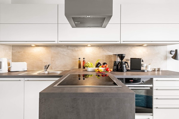 Foto van Modern vakantieappartement direct aan zee - Vakantiehuis in Wendtorf - Indoor