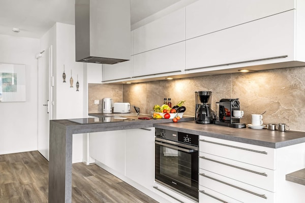 Foto van Modern vakantieappartement direct aan zee - Vakantiehuis in Wendtorf - Indoor