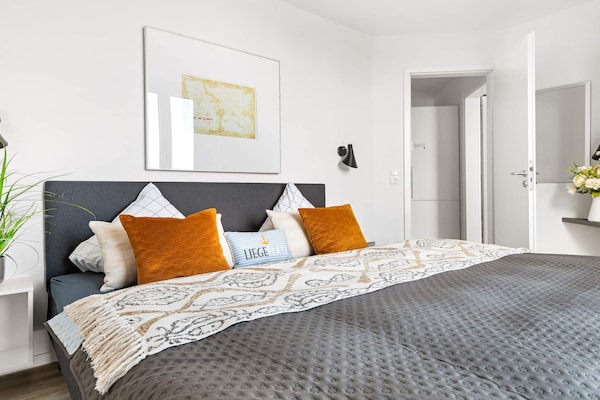 Foto van Modern vakantieappartement direct aan zee - Vakantiehuis in Wendtorf - Indoor