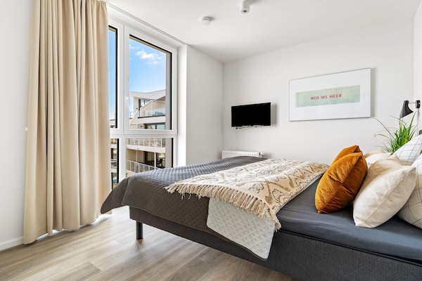 Foto van Modern vakantieappartement direct aan zee - Vakantiehuis in Wendtorf - Indoor