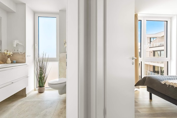 Foto van Modern vakantieappartement direct aan zee - Vakantiehuis in Wendtorf - Indoor