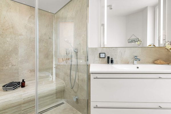 Foto van Modern vakantieappartement direct aan zee - Vakantiehuis in Wendtorf - Indoor