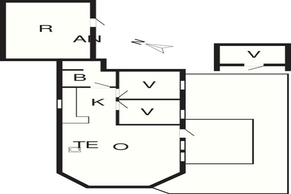 Foto van 6 persoons vakantie huis in Aabenraa-By Traum - Vakantiehuis in Aabenraa - FloorPlan