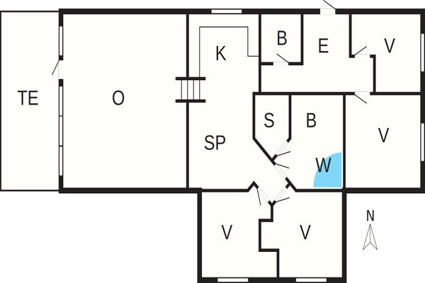 Foto van 10 persoons vakantie huis in Skjern-By Traum - Vakantiehuis in Skjern - FloorPlan