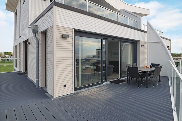 Foto van Modern appartement aan de Oostzee met uitzicht - Vakantiehuis in Wendtorf - Outdoor