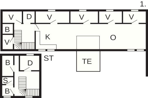 Foto van 15 persoons vakantie huis in EIDSVÅG-By Traum - Vakantiehuis in Eidsvåg - FloorPlan