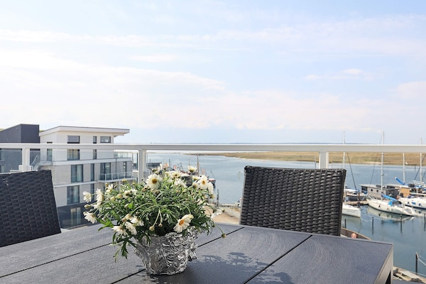 Foto van Penthouse met panoramisch uitzicht op zee - Vakantiehuis in Wendtorf - Outdoor