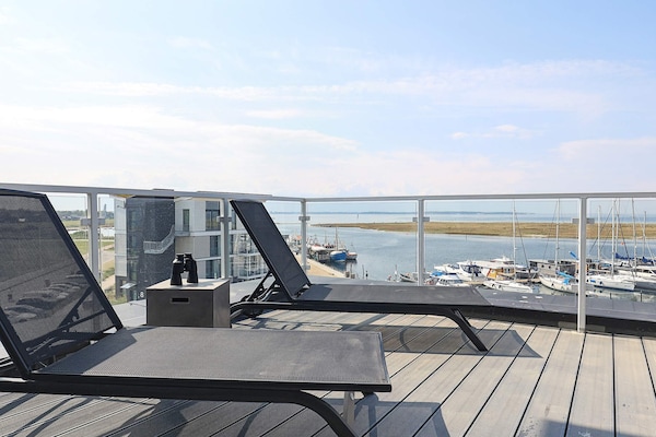 Foto van Penthouse met panoramisch uitzicht op zee - Vakantiehuis in Wendtorf - WaterView