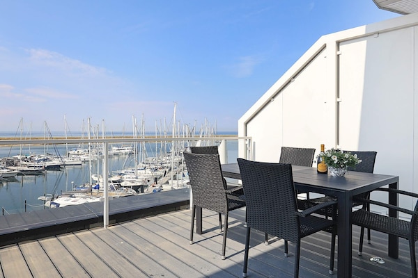 Foto van Penthouse met panoramisch uitzicht op zee - Vakantiehuis in Wendtorf - Outdoor
