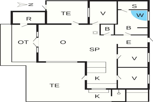 Foto van Gezellig toevluchtsoord aan zee -- By Traum Ferienwohnungen - FloorPlan