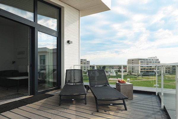 Foto van Penthouse op een uitstekende locatie aan de kust - Vakantiehuis in Wendtorf - Outdoor