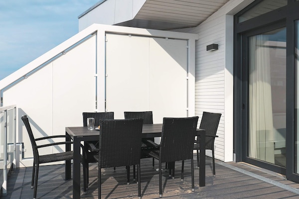 Foto van Penthouse op een uitstekende locatie aan de kust - Vakantiehuis in Wendtorf - Outdoor