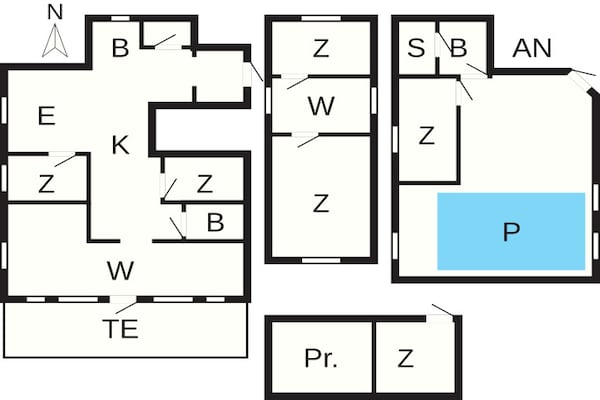 Foto van 17 persoons vakantie huis in MELLERUD-By Traum - Vakantiehuis in MELLERUD - FloorPlan
