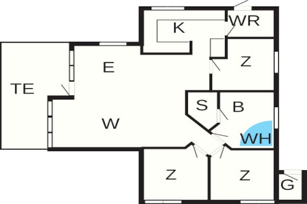 Foto van Luxe spa-retraite van Skaven - Vakantiehuis in Tarm - FloorPlan
